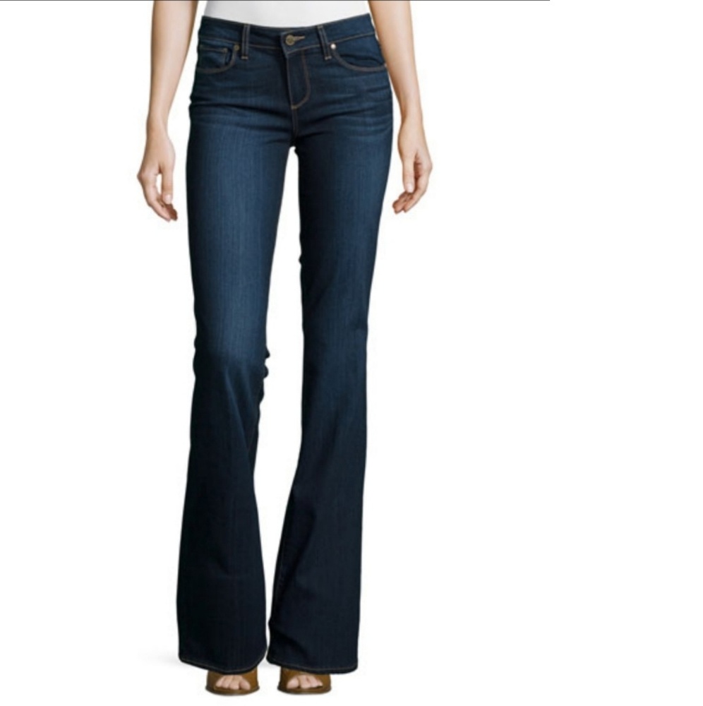 Paige Skyline Boot Cut w1386 Dark Blue
